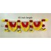 AFARZA; CHOICE GOOD FEEL GOOD Toran Garlands for Door Main Entrance Red Rose Hanging Handmade Bandhanwar Home Festival Decoration-25194