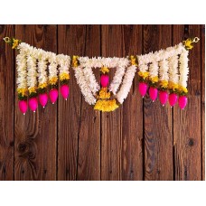 afarza Toran for Main Door Latest Home Festivel Decoration Entrance Hanging Plastic Lotus Handmade Bandarwal Gift Item-25195