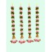 afarza Toran Garland Door Hanging Home Decoration Backdrop (BABYPINK)-2529