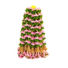 afarza Toran Garland Door Hanging Home Decoration Backdrop (BABYPINK)-2529