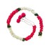 afarza Artificial Flower Garland Toran for Door Entrance Home Decoration Hanging 4piece 5ft 2309pink-white