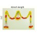 afarza Toran for Main Door Latest Home Decoration Entrance Hanging Handmade Bandarwal Artificial Marigold Flower Garlands Gift Item 23172