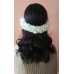 Afarza Artificial Gajra For Hair Bun Juda Accessories Mogra Jasmine For Women Pack Of 4 Pcs White