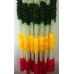afarza Garland For Door Home Decoration Ladi 4 strings pack multi-white ladi