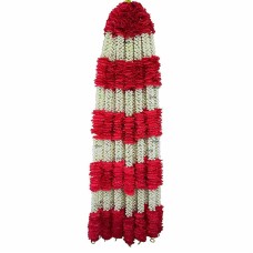 afarza Artificial Flower Toran Garlands Mogra Jasmine Door Decoration Wall Hanging pink (4 Piece)