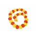 afarza Artificial Marigold Flower  Garland For Home Door Wall Decoraion multi